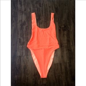 Hot Orange 1 Arie One Piece NEVER WORN